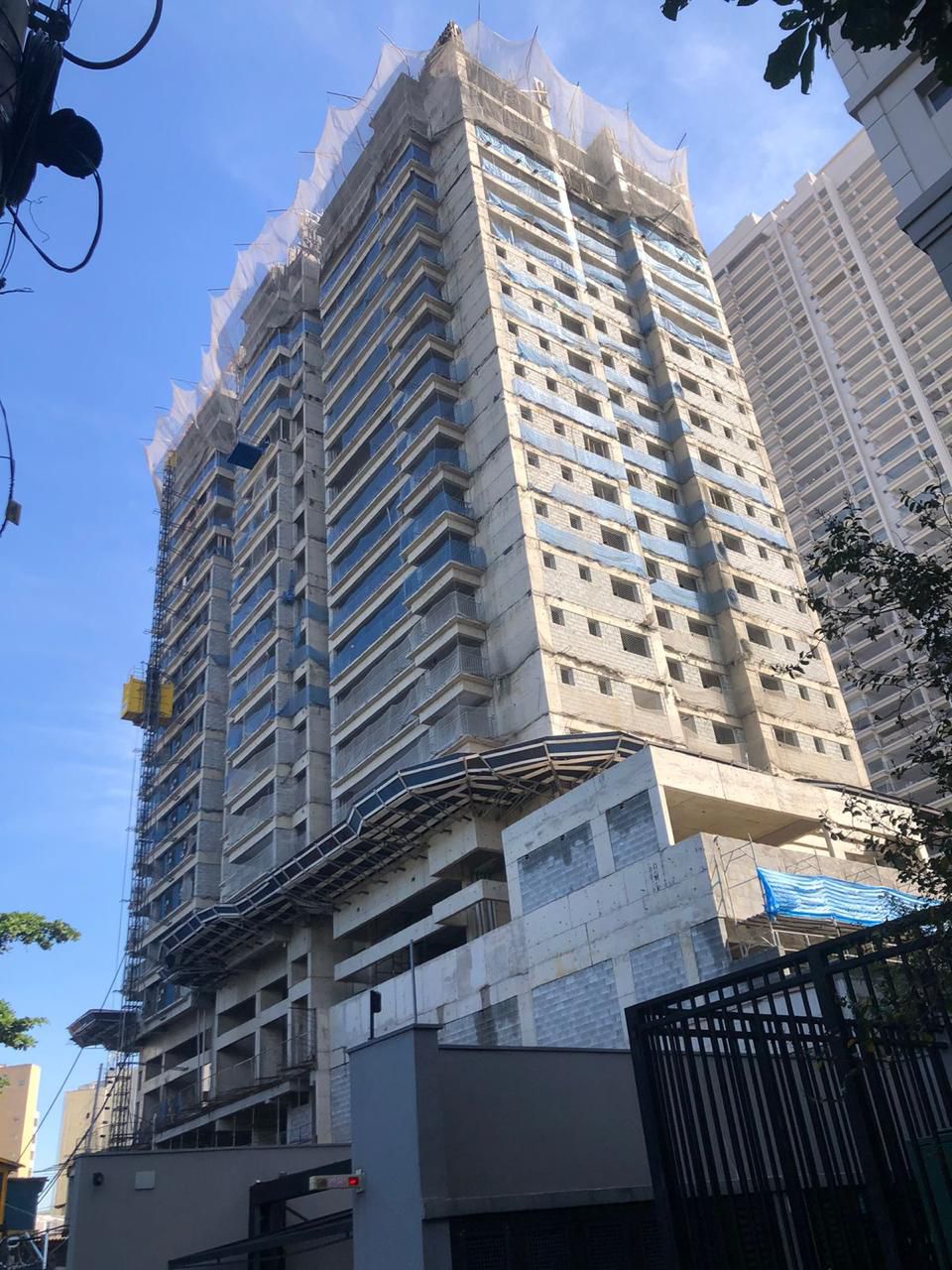Obra em andamento