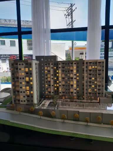 Maquete New Vila Ema — vista frontal das torres